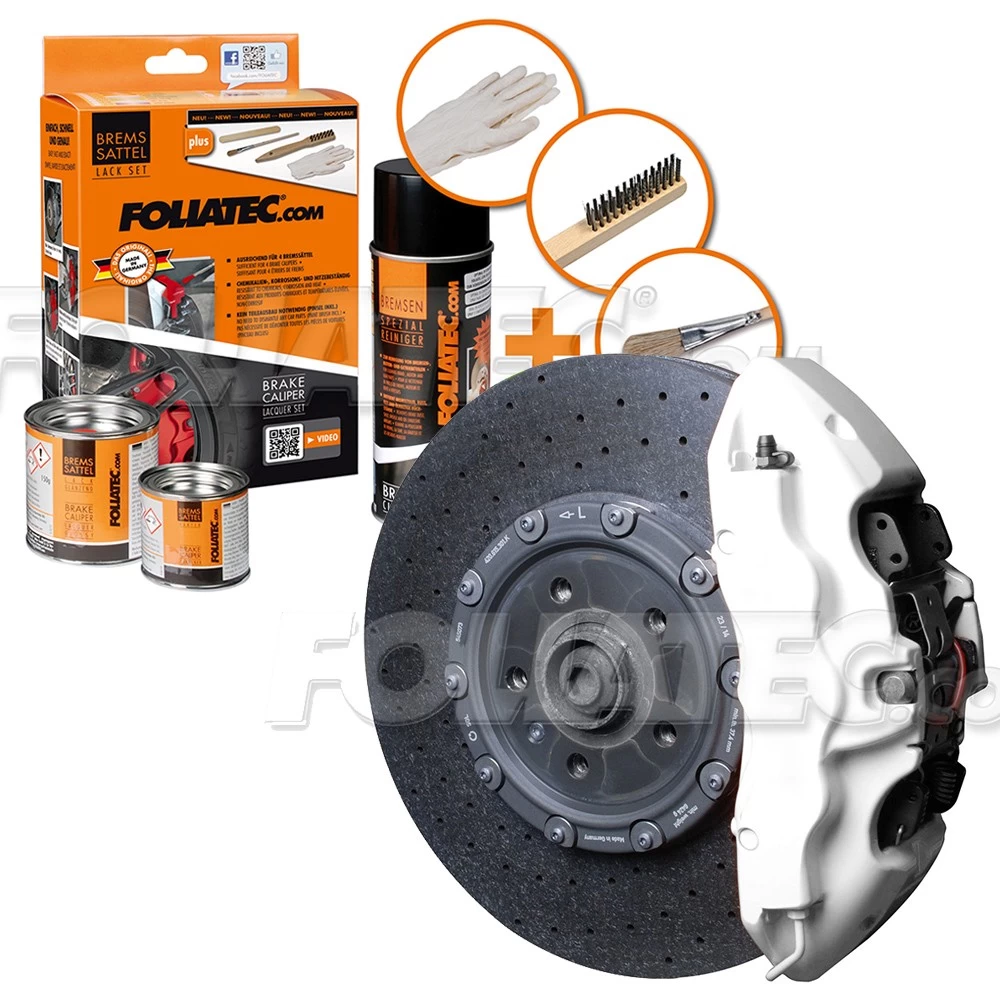 FOLIATEC Bremssattellack Weiss Bremssattelfarbe Bremssattel 2168 3 FOLIATEC Bremssattellack Weiss Bremssattelfarbe Bremssattel 2168