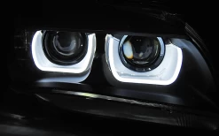Xenon Scheinwerfer DRL LED Tagfahrlicht Für BMW X1 E84 Facelift Bj. 12-14 Schwarz -Scheinwerfer grafikAobIagWXIVi7y 1280x1280