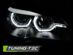 LED DRL Scheinwerfer 3D Angel Eyes Für BMW X5 E70 Bj. 07-13 Schwarz -Scheinwerfer grafikJ0AMerBjgeboZ 1280x1280