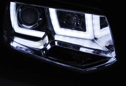 Scheinwerfer DRL LED Tagfahrlicht Für VW T5 GP Facelift Bj. 10-15 Chrom LTI -Scheinwerfer grafikJr8429is3xMH0 1280x1280