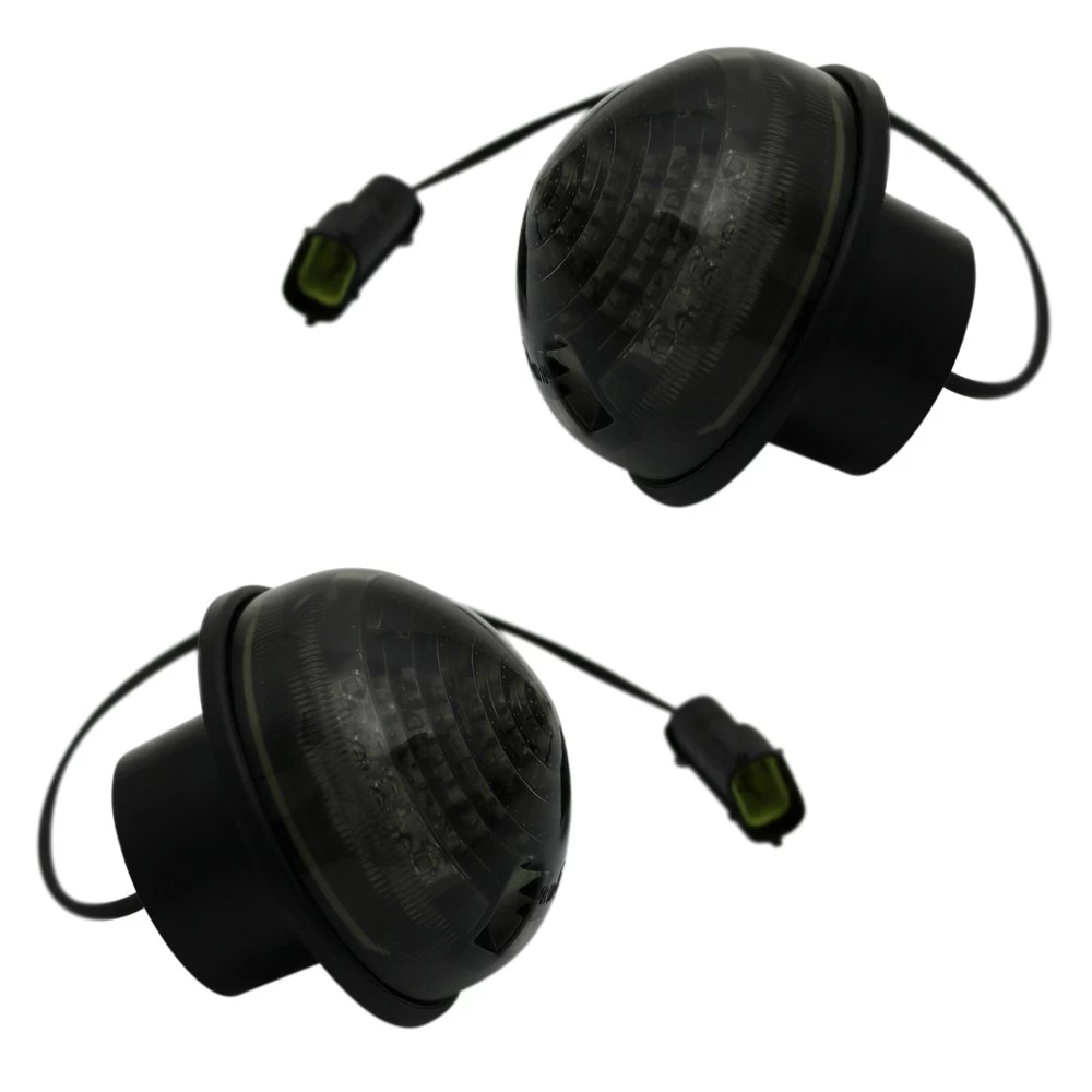 LED Blinker Set Für Land Rover Defender TD4 TD5 Bj. 1990-2016 Schwarz/Smoke 6 LED Blinker Set Für Land Rover Defender TD4 TD5 Bj. 1990-2016 Schwarz/Smoke – Bild 4