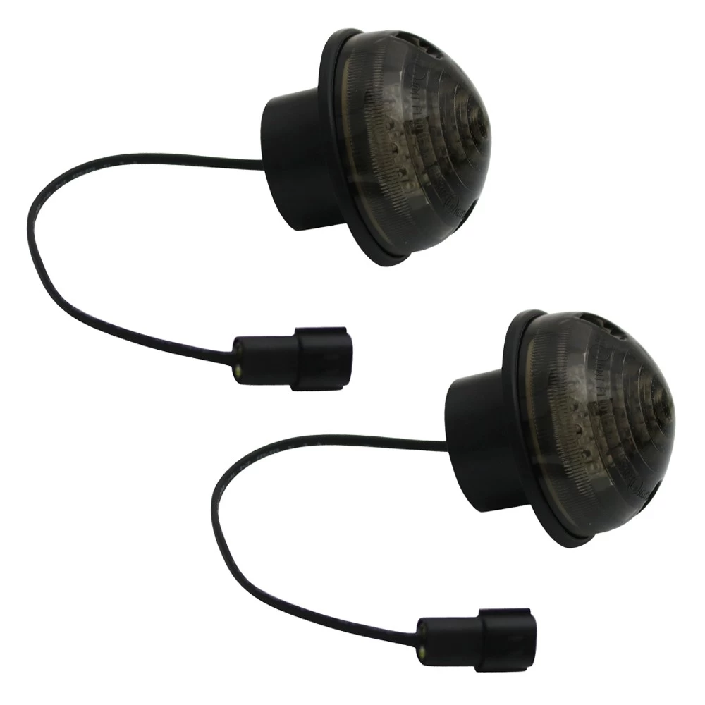 LED Blinker Set Für Land Rover Defender TD4 TD5 Bj. 1990-2016 Schwarz/Smoke 7 LED Blinker Set Für Land Rover Defender TD4 TD5 Bj. 1990-2016 Schwarz/Smoke – Bild 5