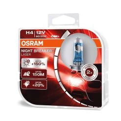 OSRAM Duo Box Night Breaker Laser +150% Next Generation H4 60/55W