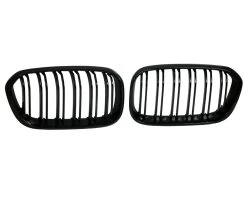 Nieren Kühlergrill 1er Für BMW F20 F21 LCI Bj. 2015- Doppelsteg Schwarz Klavierlack -Scheinwerfer pgb001bg 3neu 1280x1280