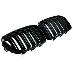 Nieren Kühlergrill 1er Für BMW F20 F21 LCI Bj. 2015- Doppelsteg Schwarz Klavierlack