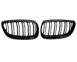 Nieren Kühlergrill 3er Für BMW E92 E93 Bj. 2006-2010 Schwarz Doppelsteg Klavierlack -Scheinwerfer pgb004bg 3 1280x1280