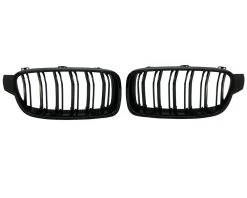 Nieren Kühlergrill Für 3er BMW F30 F31 2011- Schwarz Klavierlack Doppelsteg -Scheinwerfer pgb005bg 3 1280x1280