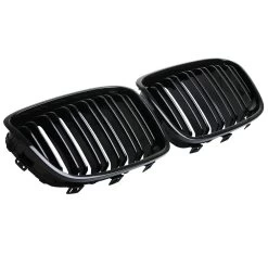 Nieren Kühlergrill 1er Für BMW F20 F21 Bj. 2011-2015 Schwarz Klavierlack Doppelsteg
