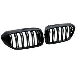 Nieren Kühlergrill 5er Für BMW G30 G31 Limo Touring Schwarz Klavierlack Doppelsteg