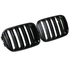 Nieren Kühlergrill Frontgrill Für BMW E36 Bj. 91-96 Schwarz Klavierlack Doppelsteg