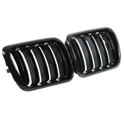 Nieren Kühlergrill Frontgrill Für BMW E36 Bj. 96-99 Schwarz Klavierlack Doppelsteg