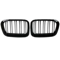 Nieren Kühlergrill Für BMW E46 Limo Touring Bj. 98-01 Schwarz Klavierlack Doppelsteg 8 Nieren Kühlergrill Für BMW E46 Limo Touring Bj. 98-01 Schwarz Klavierlack Doppelsteg -Scheinwerfer pgb022bg 3 1280x1280