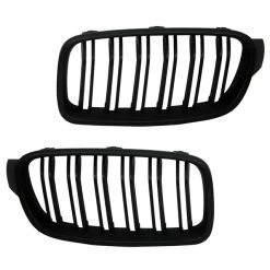 Nieren Kühlergrill Frontgrill Für 3er Für BMW F30 F31 Bj. 2011- Schwarz Doppelsteg