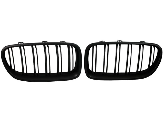 Nieren Kühlergrill Frontgrill 5er Für BMW F10 F11 F18 Bj. 2010- Schwarz Doppelsteg 4 Nieren Kühlergrill Frontgrill 5er Für BMW F10 F11 F18 Bj. 2010- Schwarz Doppelsteg – Bild 2