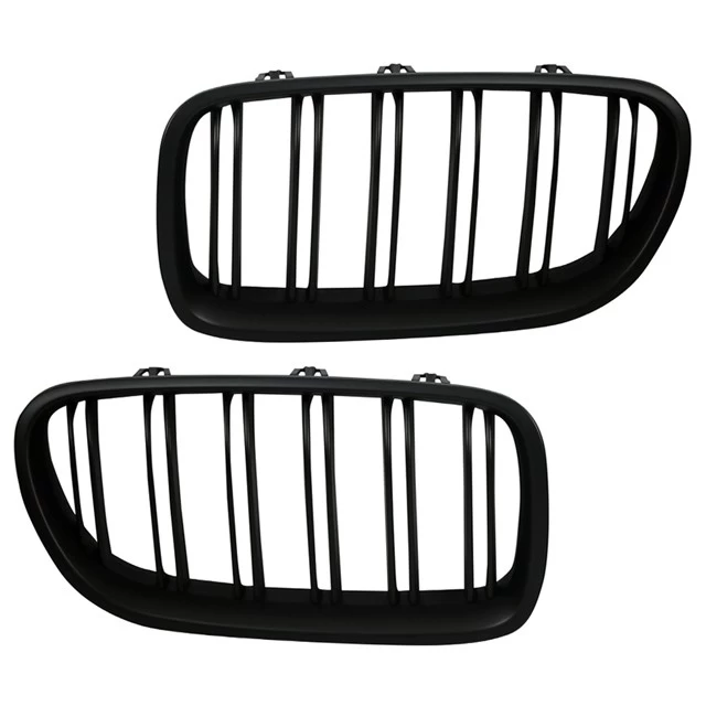 Nieren Kühlergrill Frontgrill 5er Für BMW F10 F11 F18 Bj. 2010- Schwarz Doppelsteg 3 Nieren Kühlergrill Frontgrill 5er Für BMW F10 F11 F18 Bj. 2010- Schwarz Doppelsteg