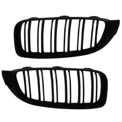 Nieren Kühlergrill Für 4er BMW F32 F33 F36 F82 F83 Bj. 2013- Schwarz Doppelsteg