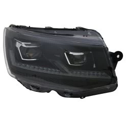 VOLL LED Scheinwerfer Tagfahrlicht Für VW T6 Bj. 15-19 Schwarz Mit Dynamischem LED Blinker -Scheinwerfer vollledt6 sw 5 1280x1280